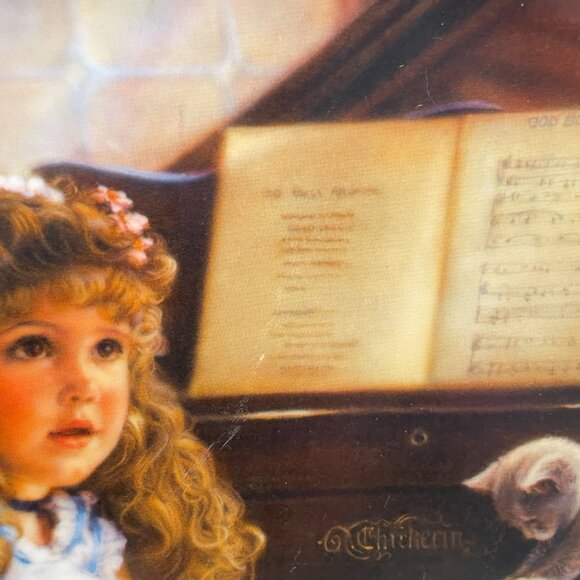 The Rehearsal – Limited Edition Decorative Plate by Sandra Kuck (Reco, 1980s) - Picture 3 of 3